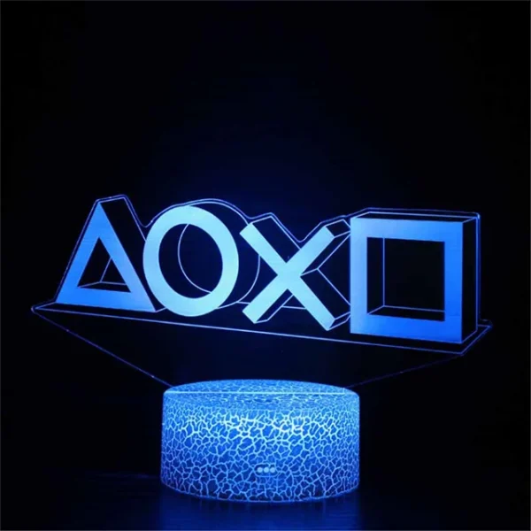 Light 3D night PS Logo 2