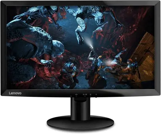 Lenovo D24F 10 23 6 Inch WLED Gaming Monitor 144Hz, Widescreen, FHD, FreeSync, 1ms, VESA, Tilt Stand, HDMI, DP 1 2   Black I A18236FD2