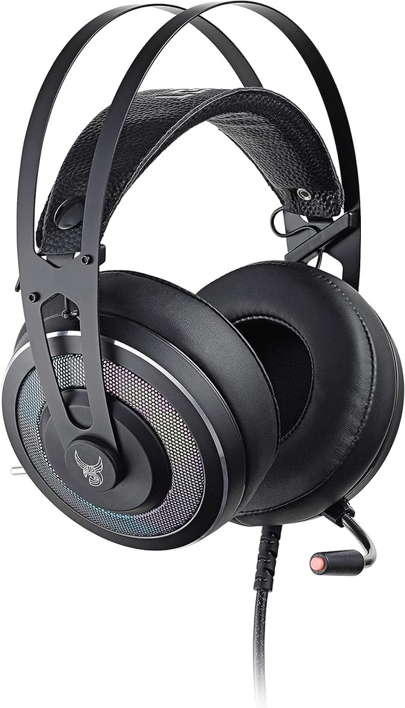L33T Gaming   Casque Micro Nebulir   50Mm Driver Retroeclaire   Noir