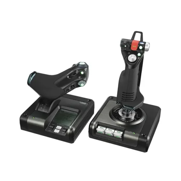 Logitech G X52 Pro Professional Hotas Part Metal Throttle & Stick Simulation Controller
