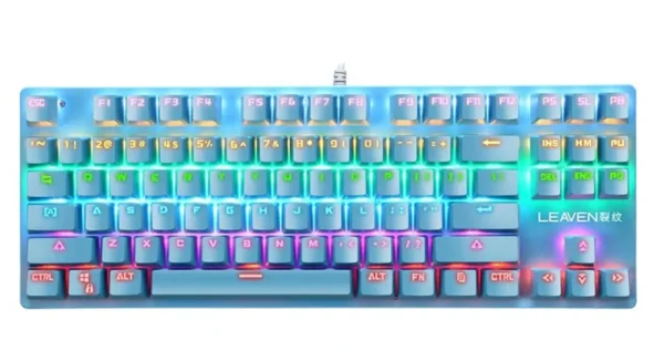 Leaven K550   RGB Mechanical Gaming Keyboard   Blue   Blue Switch