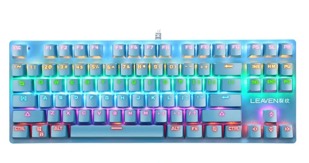 Leaven K550 RGB Mechanical Gaming Keyboard Blue Blue Switch