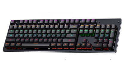 Leaven K880   RGB Mechanical Gaming Keyboard   Black   Blue Switch