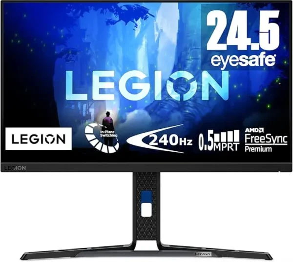 Lenovo Legion Y25 30 25 Inch Gaming Monitor | FHD, 1080p, 240Hz, 0 5ms, HDMI, DP, USB | AMD Freesync | PS, Xbox, PC screen