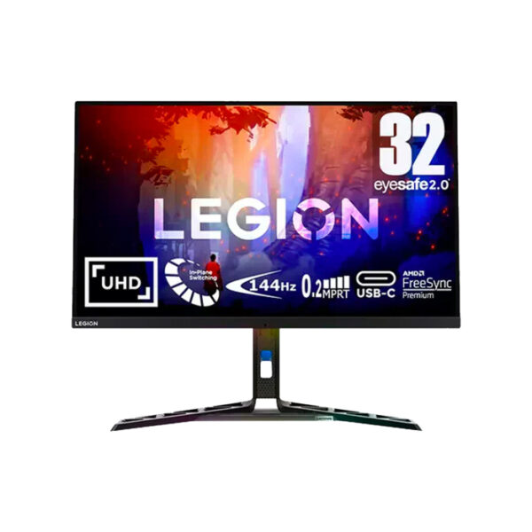 Lenovo Legion Y32p 30 31 5'' IPS 144 Hz 0 2 ms UHD 4K Gaming Monitor With MPRT HDMI 2 1/USB C & Standard Ports AMD FreeSync Premium