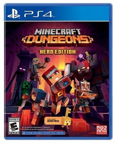 Minecraft Dungeons  Hero Edition   PlayStation 4
