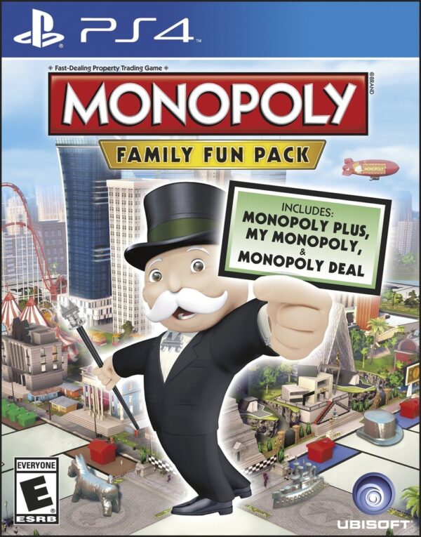 Monopoly Family Fun Pack   PlayStation 4