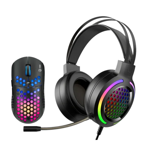 Marvo Headset & Mouse Gaming Combo MH01