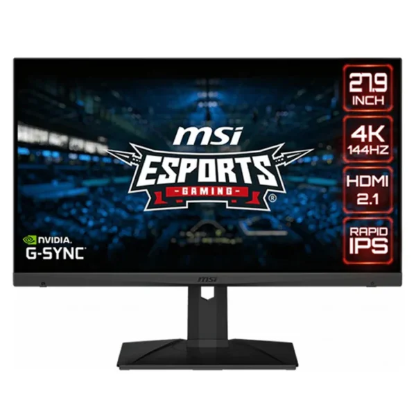 MSI Optix MAG281URF, 28" 4K UHD, HDMI 2 1, 144Hz, 1ms, Rapid IPS Smart Gaming Monitor