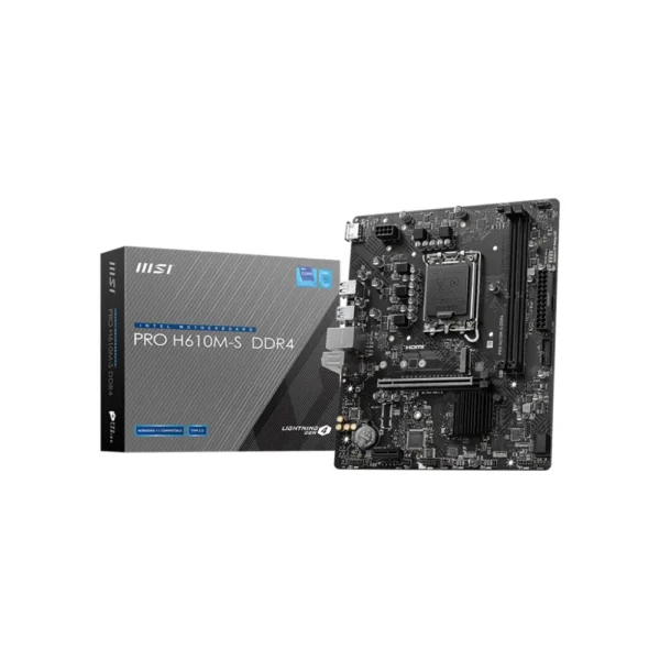 MSI PRO H610M S DDR4 mATX Motherboard