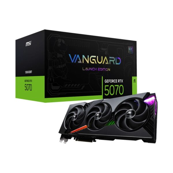 MSI Geforce RTX 5070 Vanguard SOC Edition 12GB GDDR7 Graphic Card