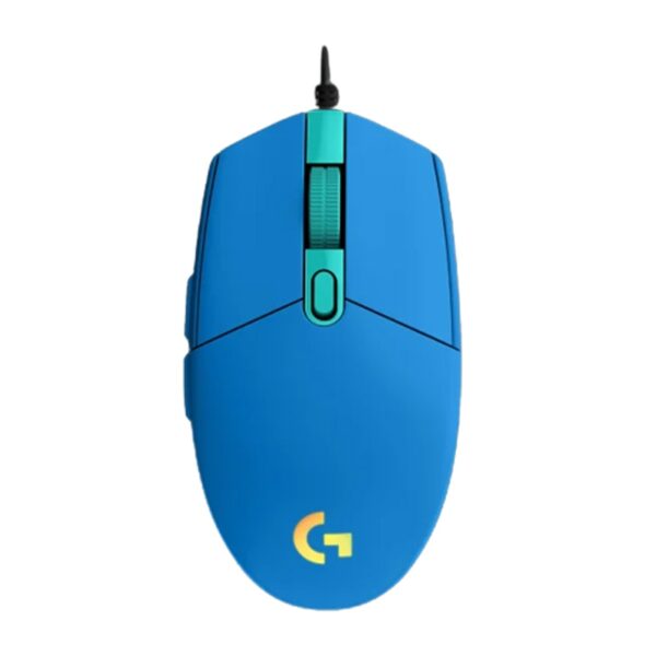 Logitech G203 Lightsync RGB Upto 8,000 DPI Wired Gaming Mouse   Blue