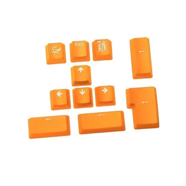 Ducky Double Shot PBT KeyCaps Set   Yellow