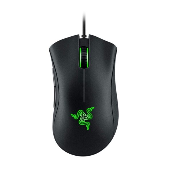 Razer DeathAdder Essential Gaming Mouse: 6400 DPI Optical Sensor, 5 Programmable Buttons, Mechanical Switches, Rubber Side Grips   Black