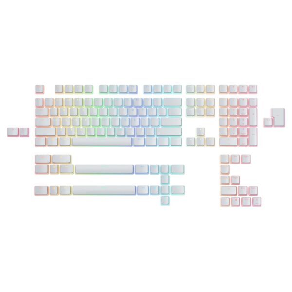 Glorious Aura Machanical Keycaps (Full 145 Key Set)   Aura White