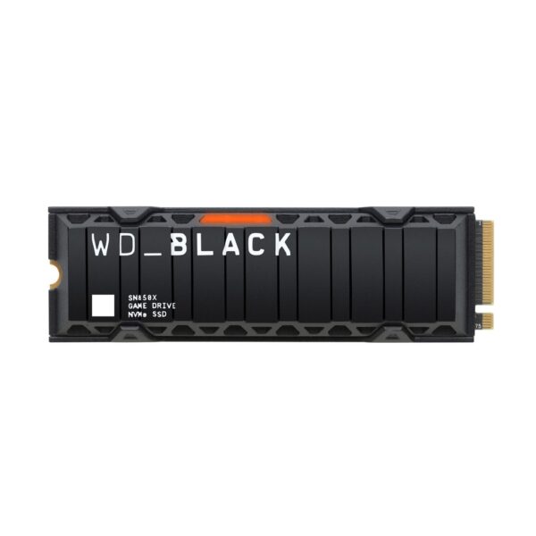 WD 1TB WD BLACK SN850X Gaming Internal NVMe PCIe 4 0, M 2 SSD with Heatsink, Works with Playstation 5