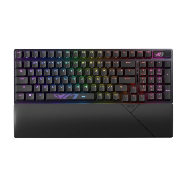 Asus X901 Rog Strix Scope II 96 Wireless RGB Mechanical Gaming KeyBoard NX Snow Switch Refined Linear Black