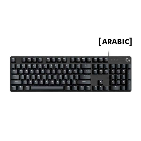 Logitech G413 SE Wired Mechanical Gaming Keyboard English/Arabic With Tactile Mechanical Switch   Black