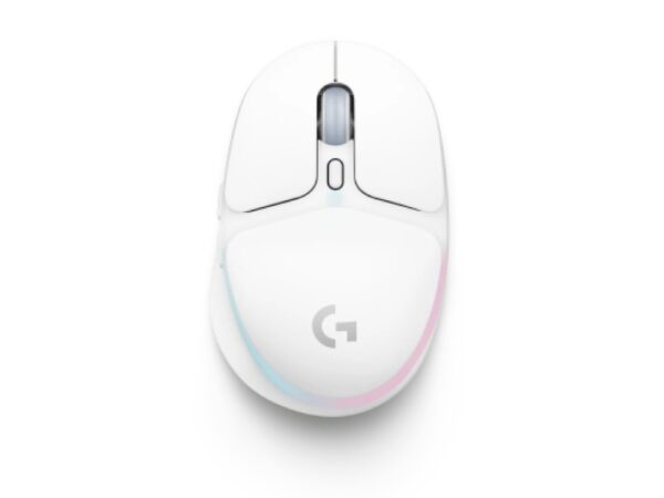 Logitech G705 Customizable Light synch RGB Lighting, Lightspeed Wireless/Bluetooth/Wired Lightweight Gaming Mouse For PC & Mac   White Mist