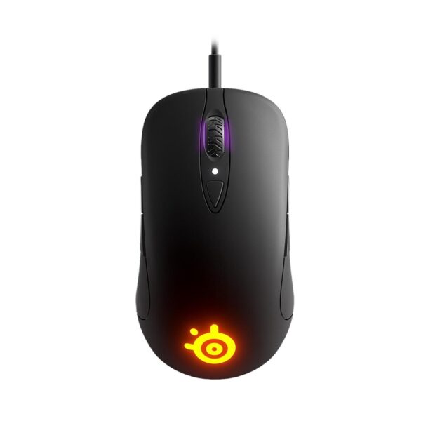 SteelSeries Sensei Ten Wired Ambidextrous Gaming Mouse True Move Pro Tracking,18,000 CPI, 8 Programmable Buttons 2 Zone RGB