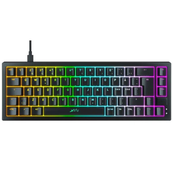 CHERRY XTRFY K5 COMPACT RGB Mechanical Gaming Keyboard   Black