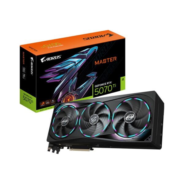 Gigabyte Aorus Master GeForce RTX 5070Ti 16GB OC Edition GDDR7 Graphics Card