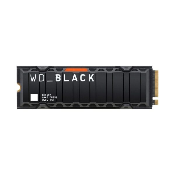 WD BLACK SN850X 8TB Gen 4 NVMe M 2 SSD with Heatsink,Up To 7200MB/s Read, PlayStation 5 Compatibility