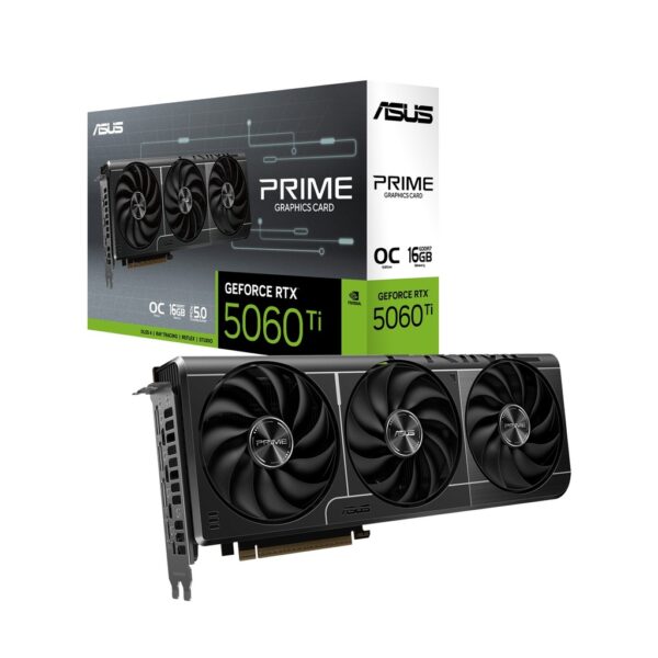 ASUS Prime GeForce RTX 5060Ti 16GB GDDR7 OC Edition PCIe 5 0 Graphic Card