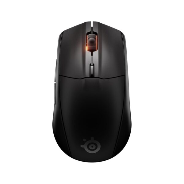 SteelSeries Rival 3 Wireless/Bluetooth Gaming Mouse TrueMove Air Sensor 18,000 DPI, 6 Programmable Buttons, 200Hr Battery Life For PC,PS5, Xbox X|S   Black