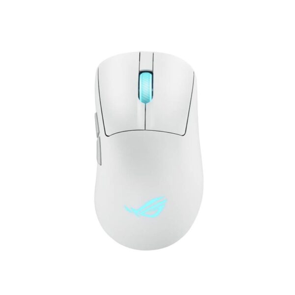 Asus ROG Keris II Origin Tri Mode Wireless/Bluetooth/Wired Gaming Mouse, AimPoint Pro Optical Sensor, 42,000dpi Max, 8000Hz Polling Rate, White | 90MP04A0 BMUA10