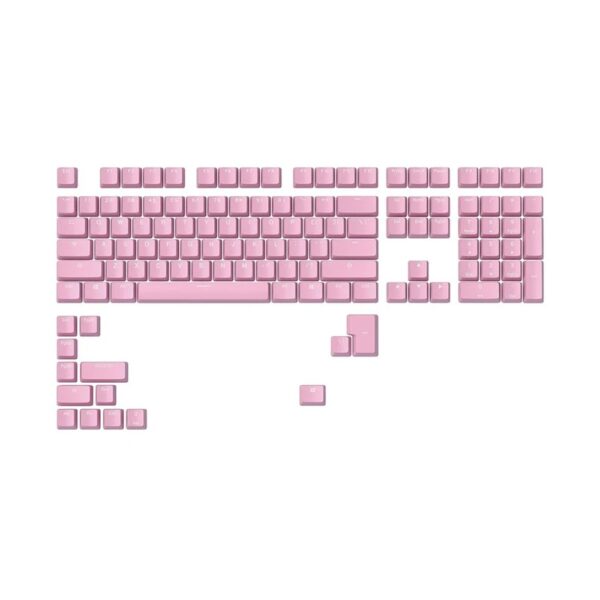 Glorious GMMK ABS Doubleshot V2 USA Base Kit Mechanical Keycaps (123 Keys)   Pink