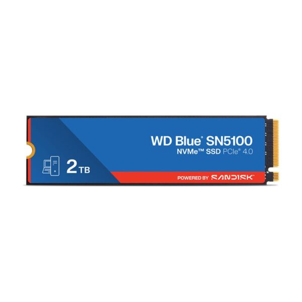 SanDisk WD Blue SN5100 2TB NVMe SSD PCIe 4 0 Upto 7100 MB/s Read