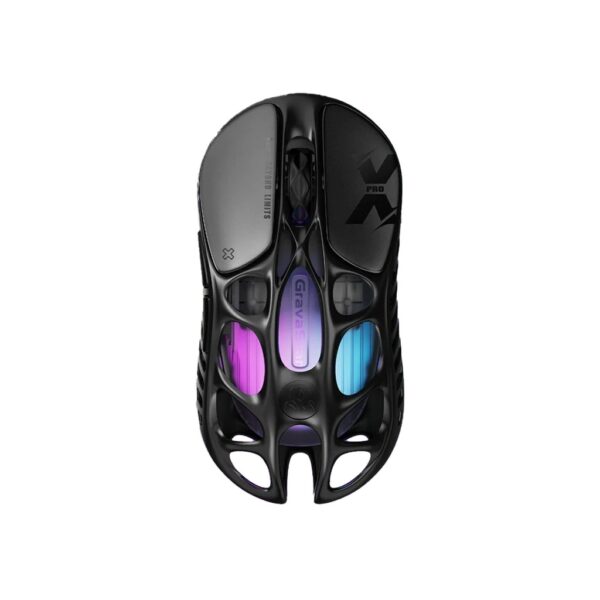 Gravastar Mercury X Pro Magnesium Alloy Frame Wireless/Bluetooth/Wired Gaming Mouse   Galaxy Black