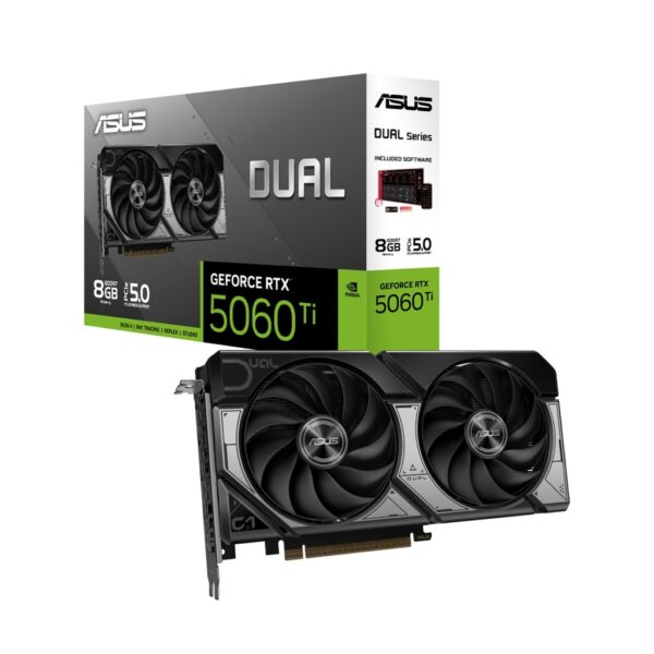 ASUS Dual GeForce RTX 5060 Ti 8GB OC Edition Graphic Card GDDR7