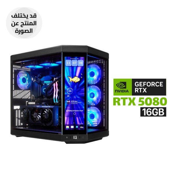 Gaming PC AMD Ryzen 7 9800X3D, ASUS ROG STRIX X870 E WIFI 7, 64GB DDR5 RAM, 2TB NVMe Gen4 SSD, ASUS ASTRAL RTX 5080 16GB Graphics, ROG Strix Platinum 1000W PSU, Asus 360mm ARGB LCD Liquid Cooler, HYTE Y70 Touch Infinite Case, Asus 6x RGB Fans, Windows 11