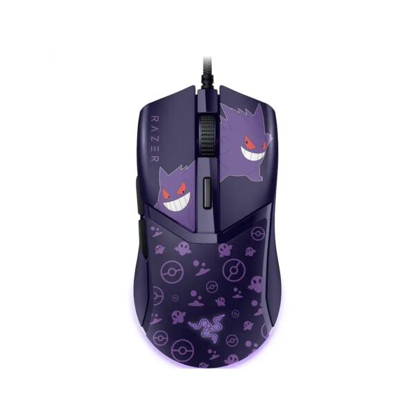 Razer Cobra Pokémon Edition, 58g Lightweight Wired Gaming Mouse, 8500 DPI Sensor, Optical Mouse Switches 3th Gen, Chroma Lighting with Gradient Underglow, Speedflex Cable, Pokémon Kanto | RZ01 04650400 R3M1