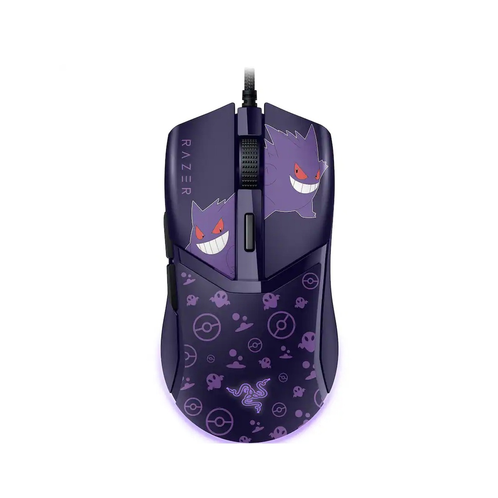 Razer Cobra Lightweight Optical Gaming Mouse with Chroma RGB Lighting Wired Pokémon Gengar Edition