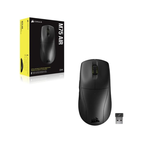 CORSAIR M75 AIR WIRELESS Ultra Lightweight Gaming Mouse – Black