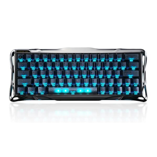 GravaStar Mercury V60 Pro 60% Hall Effect Magnetic Switch Gaming Keyboard GunMetal