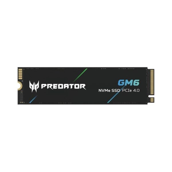 Acer Predator GM6000 2TB NVMe Gen 5x4 M 2 SSD Read Speed Upto 7200, Write Speed Upto 6200