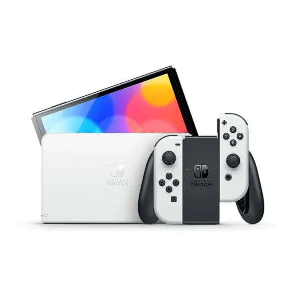 Nintendo Switch OLED Console with White Joy Con