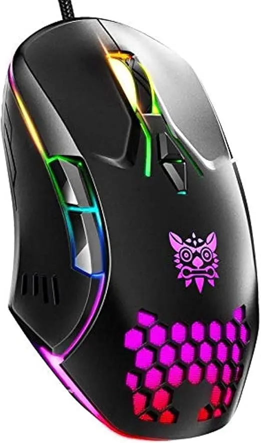 Onikuma   CW902 RGB Gaming Mouse with 7 DPI Modes