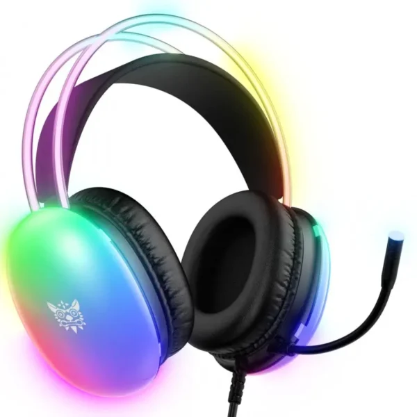 ONIKUMA X25 RGB Gaming Headset Black