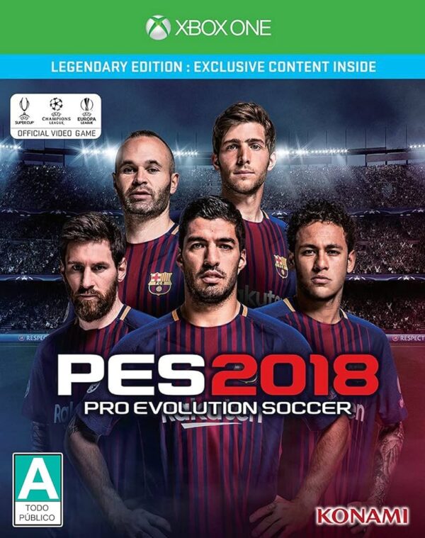 PES 2018 Pro Evolution Soccer Xbox