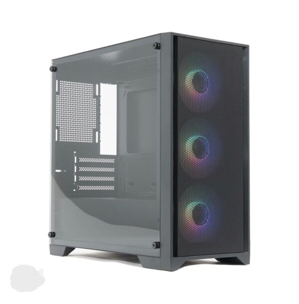 PC Gaming Case G PRO   Balck 4 Fans RGB Tempered Glass Made Tower