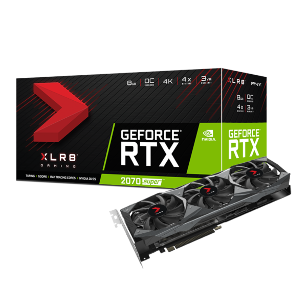 PNY GeForce RTX 2070 SUPER 8GB XLR8 Gaming Overclocked Edition