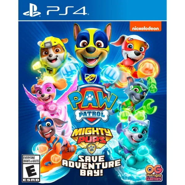 Paw Patrol Mighty Pups Save adventure Bay PlayStation 4