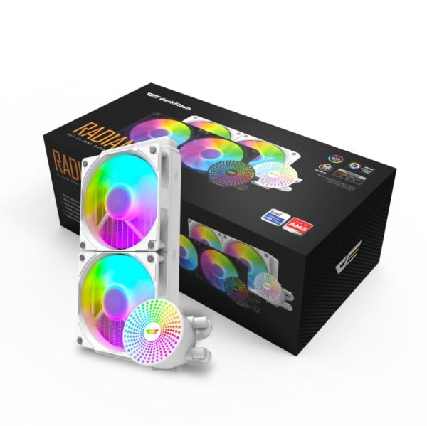 Radiant DC 240 Liquid CPU Cooler White