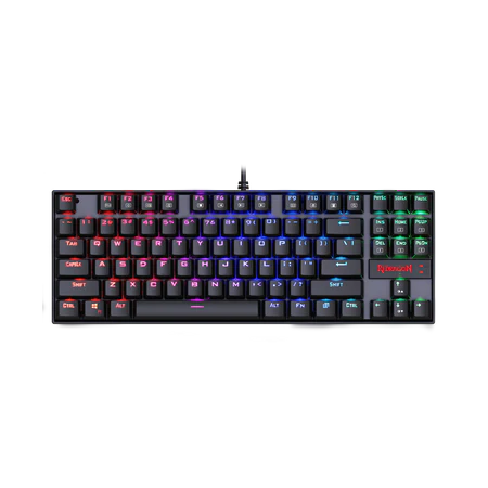 Redragon K630RGB Gaming Mechanical Keyboard 61 Keys Compact Mechanical Keyboard, Pro Driver Support