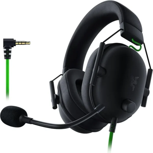 Razer BlackShark V2 X Multi Platform Wired Esports Gaming Headset   Black